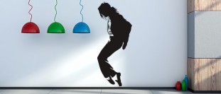 Nlepka na ze Michael Jackson, polep na stnu a nbytek